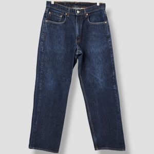 VINTAGE LEVI'S 569 Straight Leg Denim Jeans Indigo Blue